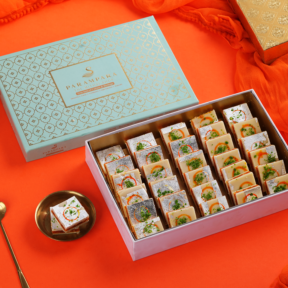 Kaju Pista Burfi